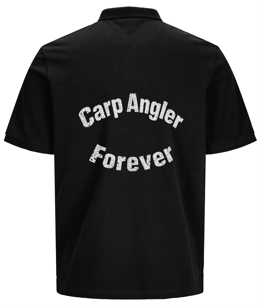 Carp angler polo