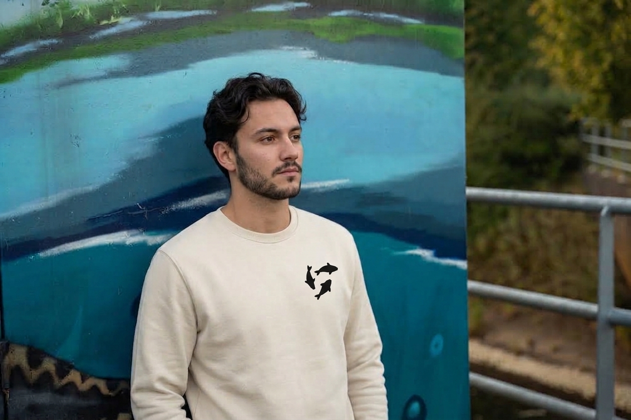 Three carp originals sweater