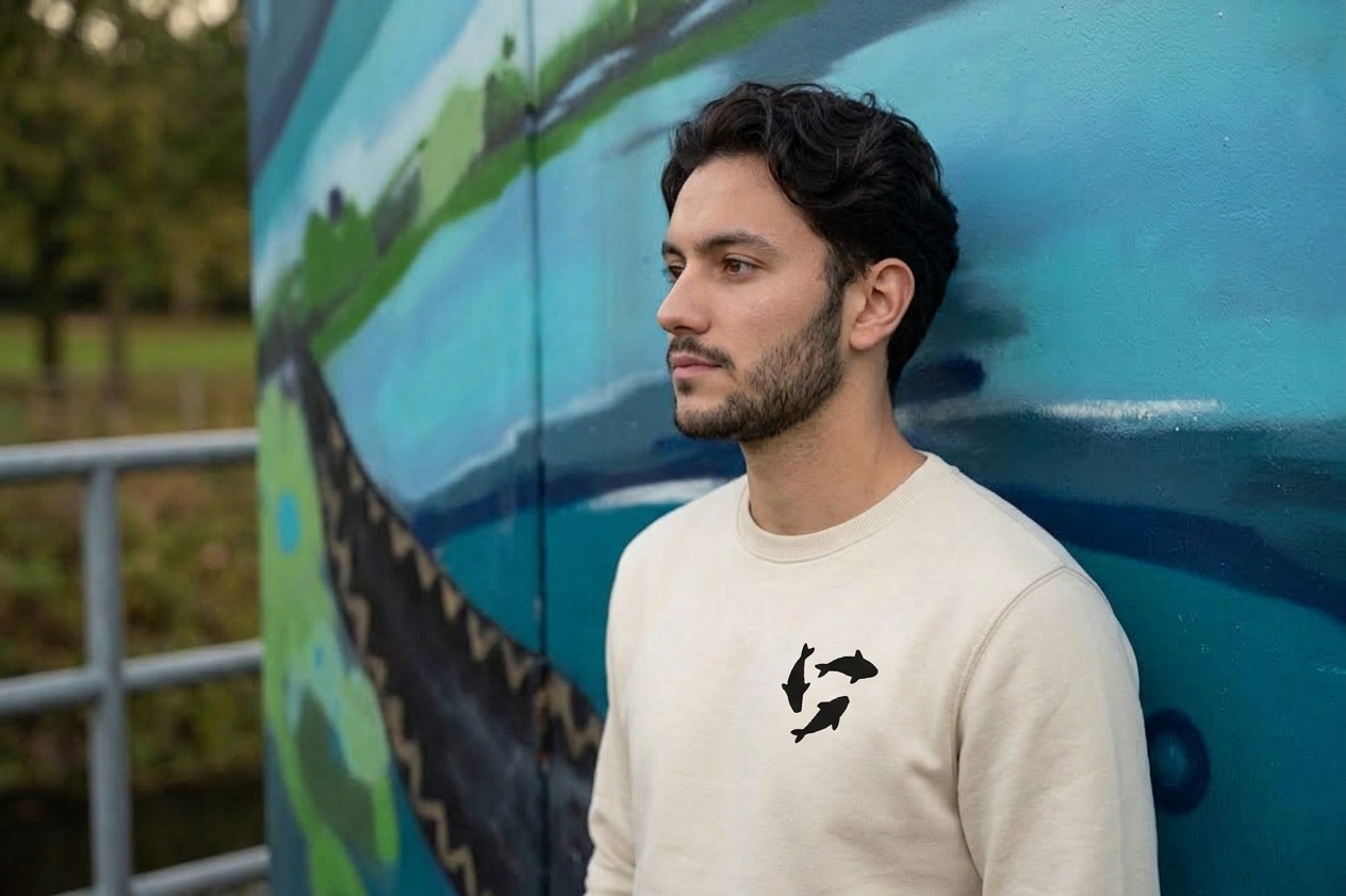 Three carp originals sweater