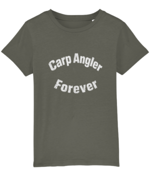 Carp angler forever kids sweater