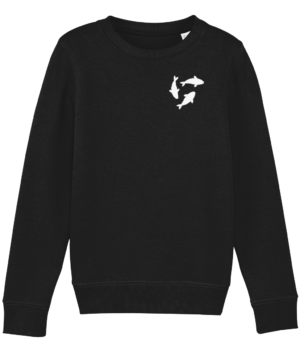 Three carp originals kids sweater